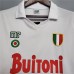 Napoli 87/88 Away White Soccer Jersey